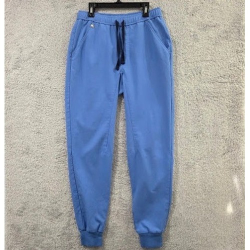 FIGS Scrub Pants Women's XS Blue Jogger Technical Collection Drawstring Pockets